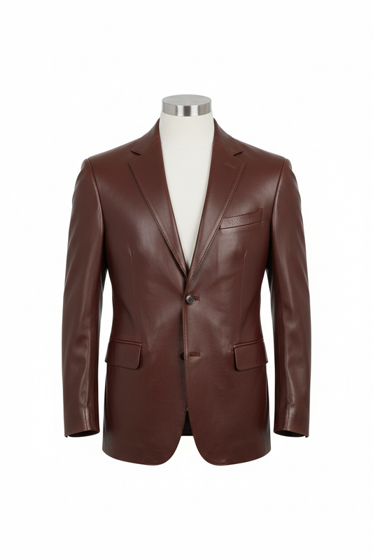 Veste cuir agneau