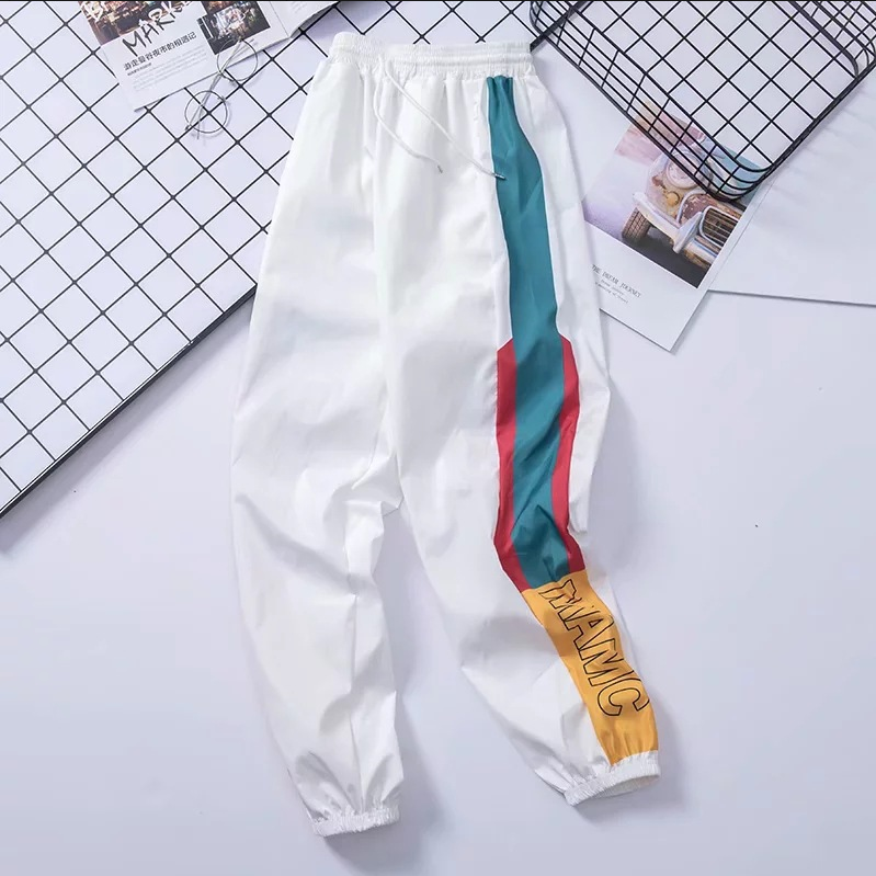 2021 New Hip Hop Streetwear Joggers Pants Men Casual Cargo Pant Trousers High Street Elastic Waist Harem Pant Man