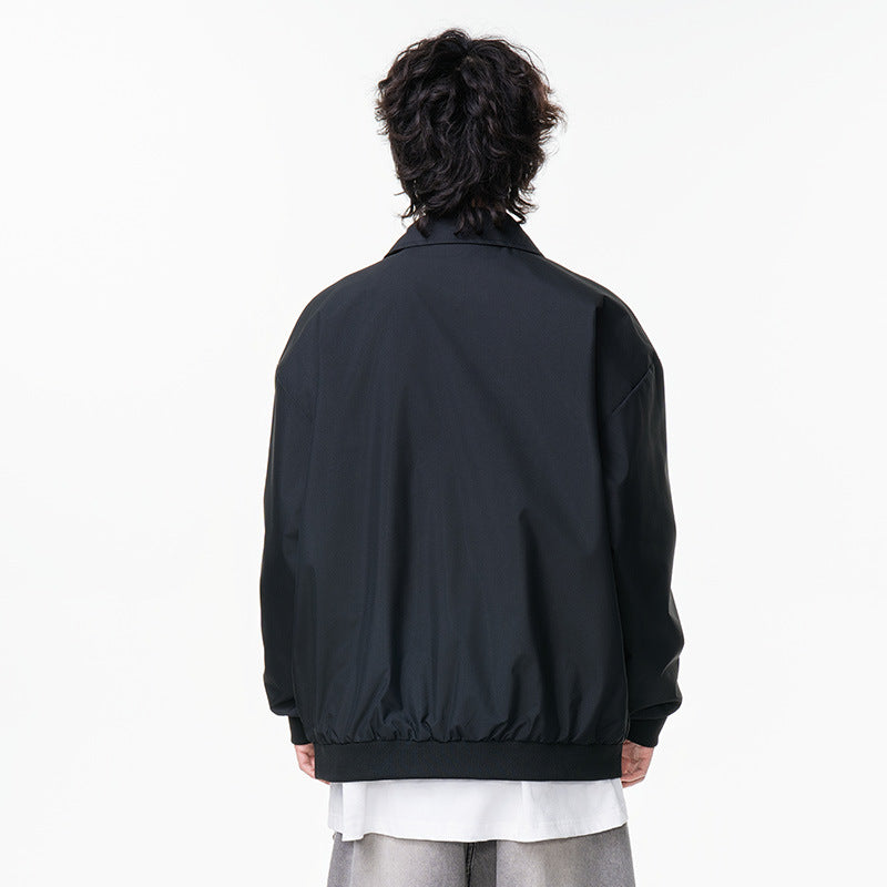 Style Minimalist Windbreaker Jacket Unisex Relaxed Fit