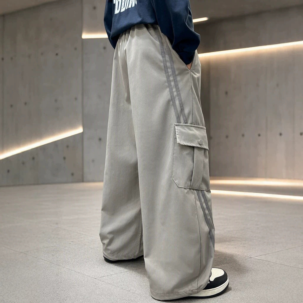 Boys Casual Cargo Pants