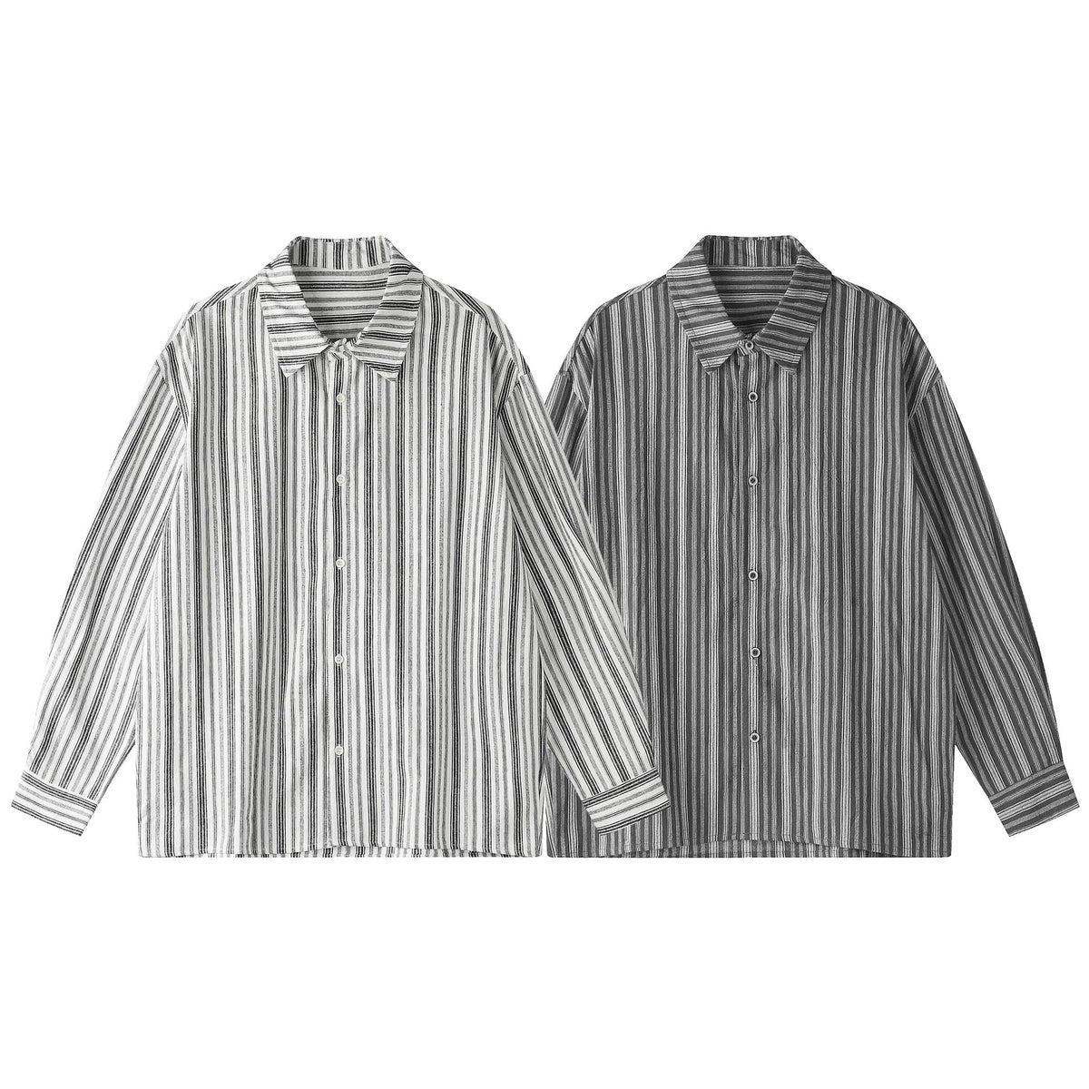 Long Sleeve Shirt Men Cotton Linen Breathable Versatile Dress Shirt