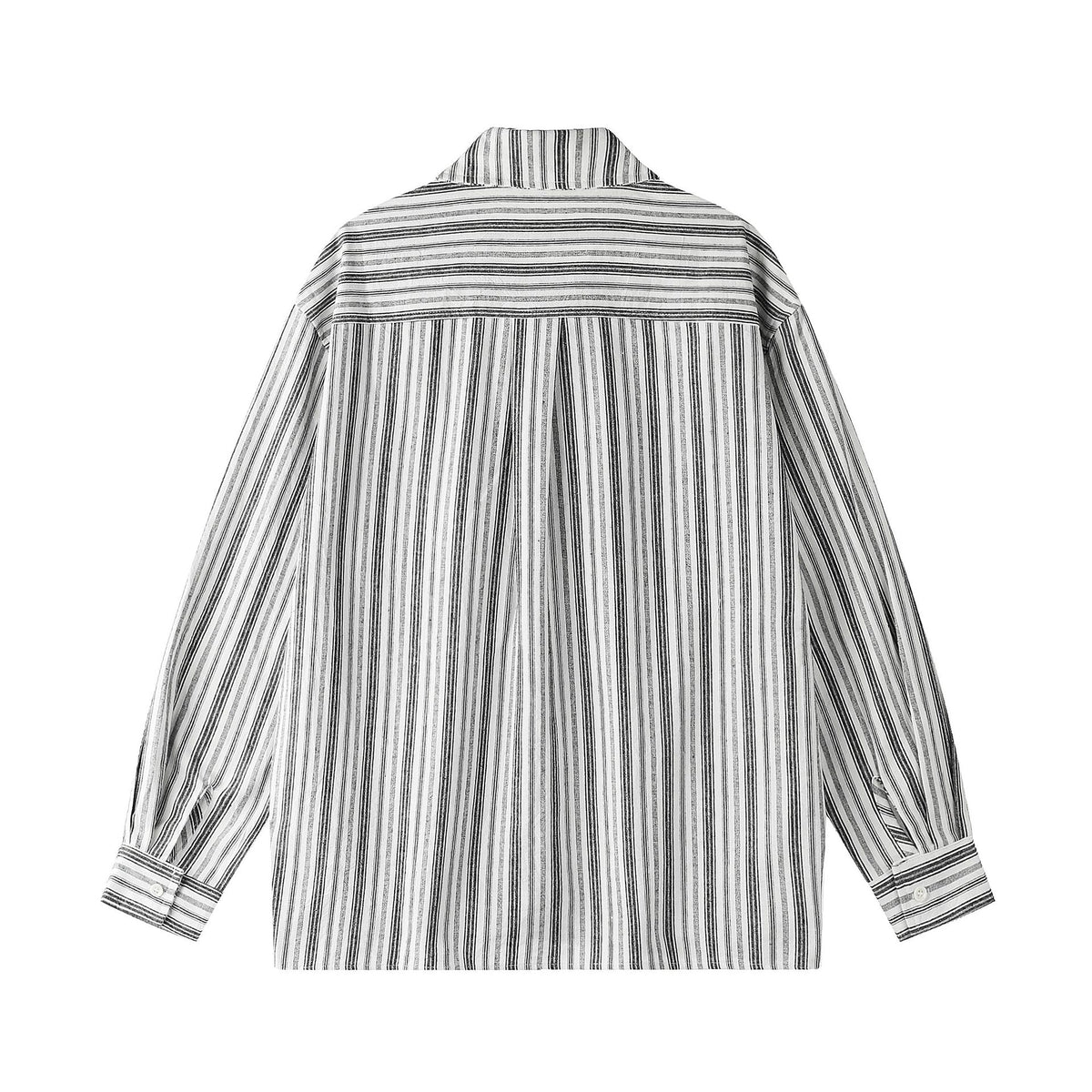 Long Sleeve Shirt Men Cotton Linen Breathable Versatile Dress Shirt